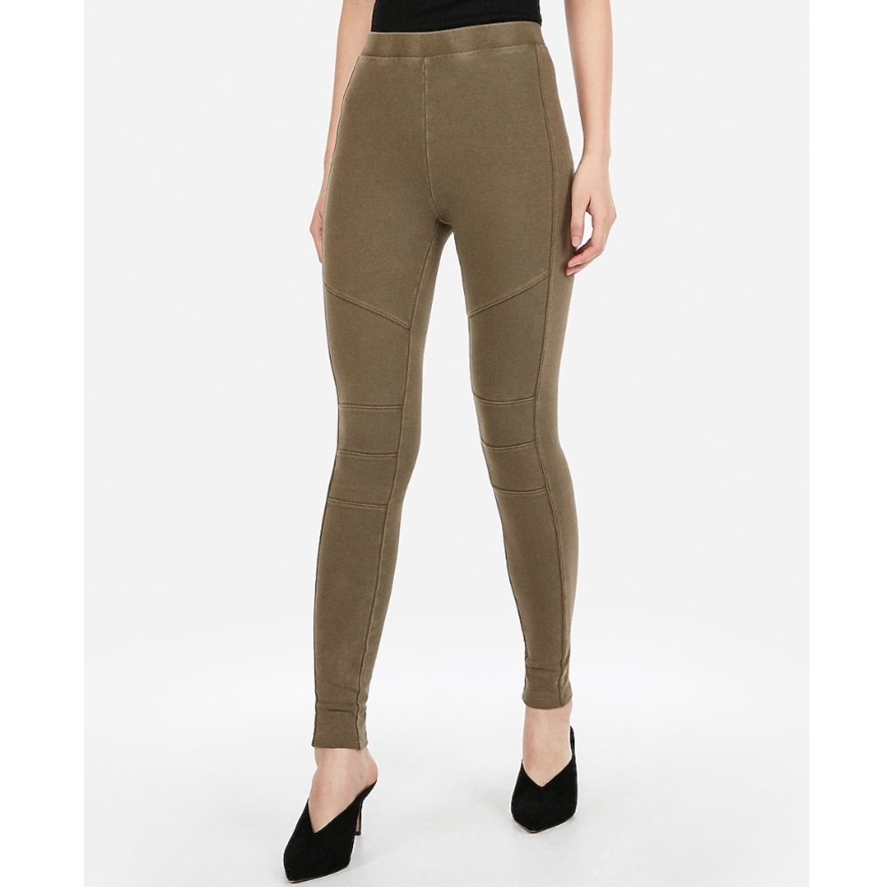 Express Mid Rise Moto Leggings